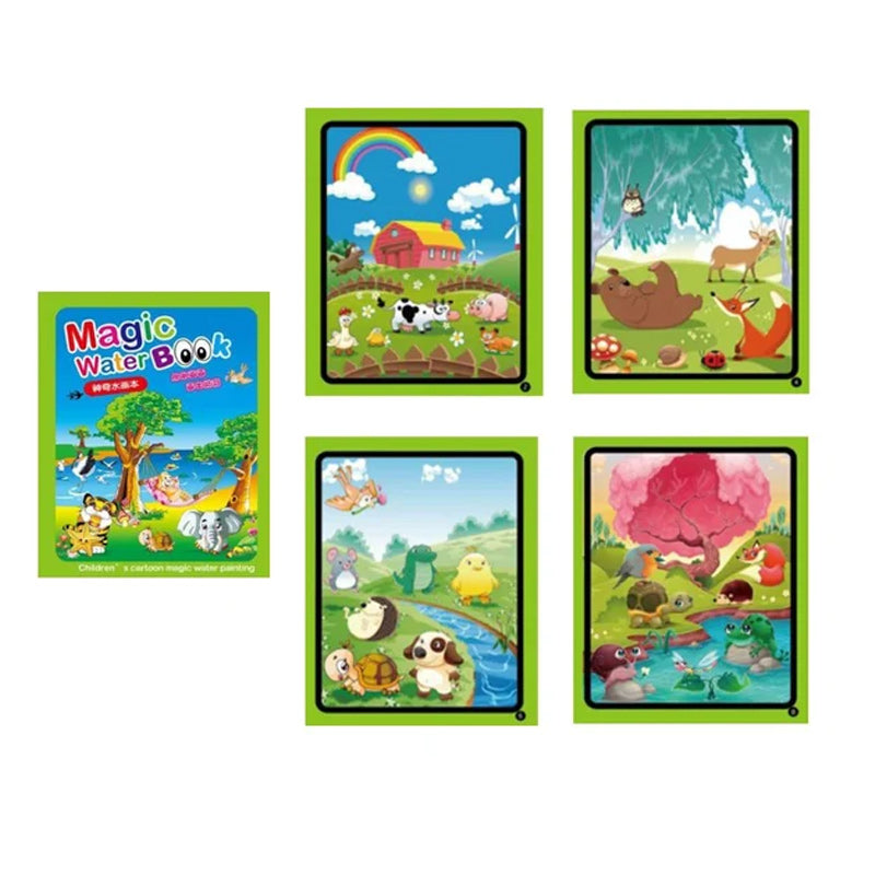 Gluschwein - Magisches Wasserbilderbuch Für Kinder Tiere