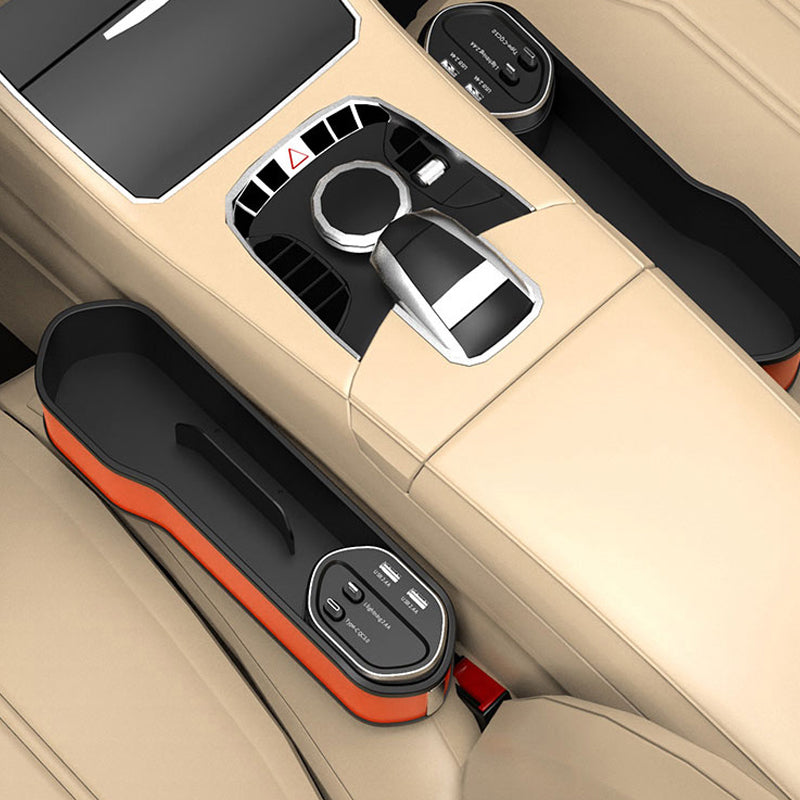 Gluschwein - Car Seat Gap Filling Wireless Charging Storage Box