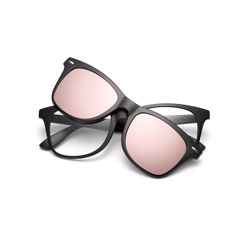 Gluschwein - Polarisierte Sonnenbrille mit Sonnenschutz ROSA