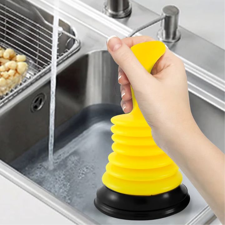 1+1 Gratuit | Déboucheur compact avec puissance d'aspiration – Convient pour la cuisine et la salle de bain
