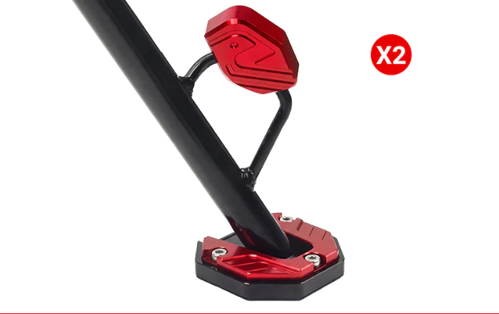 🛵 50% RABATT! 🎉 Motorrad-Ständerfuß-Verbreiterung – Mehr Stabilität, Einfache Montage & Rostfester Stahl 🔩📦