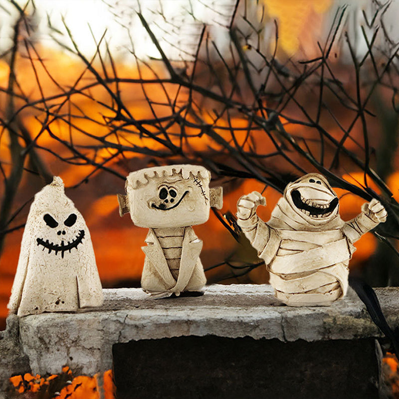 Gluschwein - Halloween-Kürbiskopf-Geisterdekoration