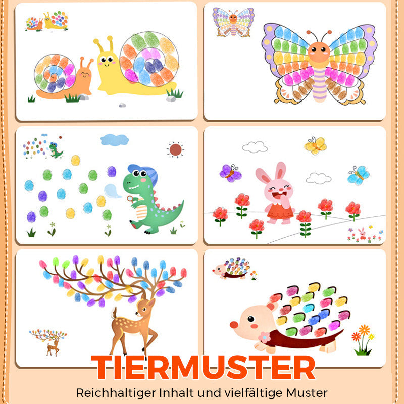 Gluschwein - Lustiges Fingermal-Set