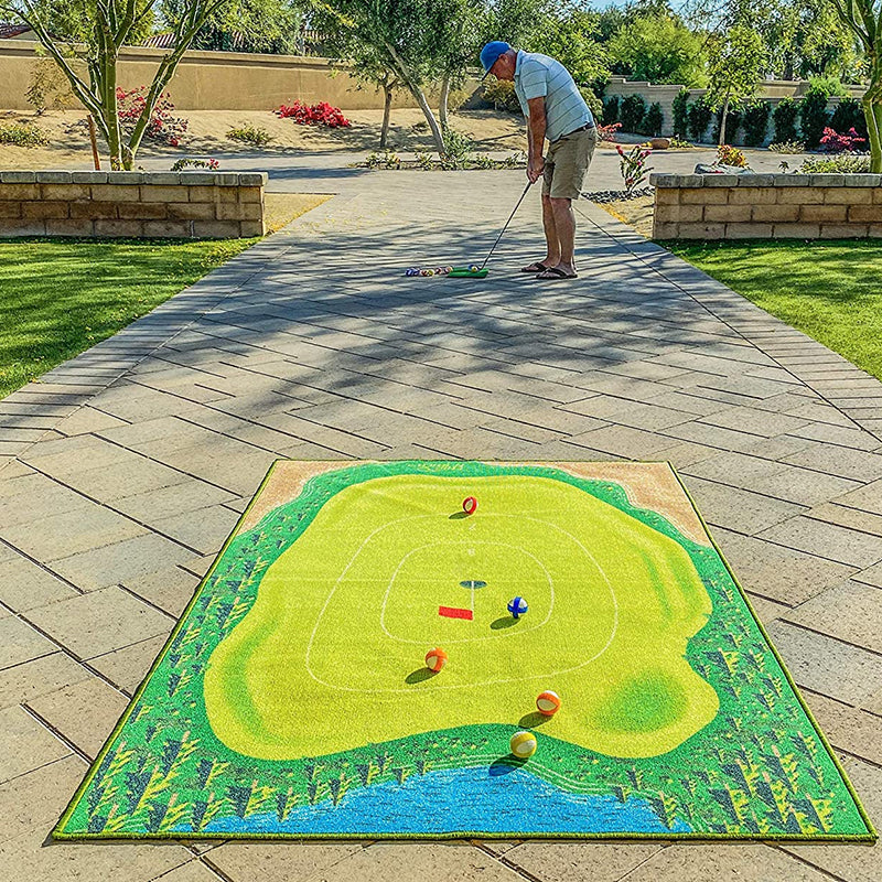 Gluschwein - Golf-Spielmatten-Set