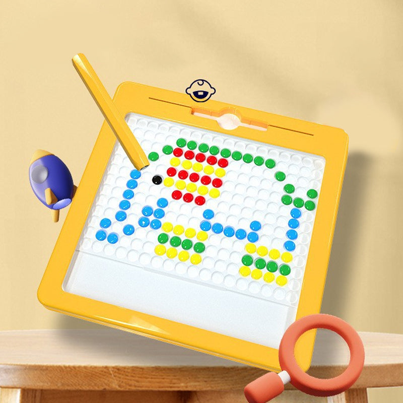 Gluschwein - Magnetisches Zeichenbrett für Kinder Normal gelb