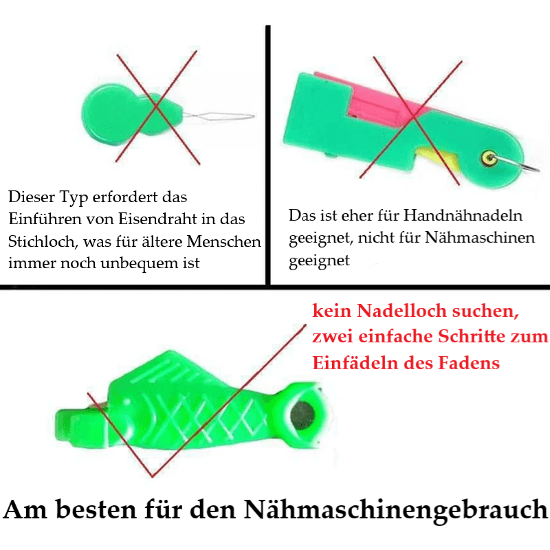 Gluschwein - Nadeleinfädler vom Fischtyp