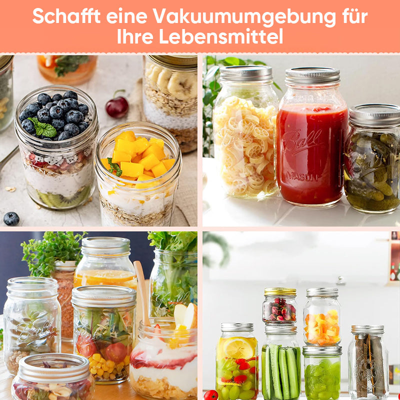Gluschwein - Elektrische Vakuumiermaschine für Einmachgläser