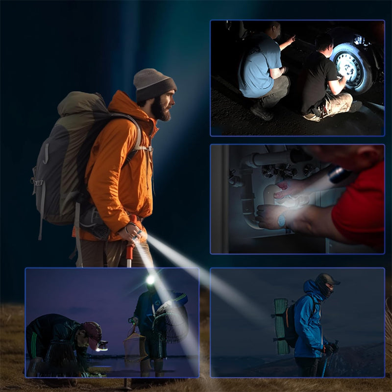 Gluschwein - Outdoor-Hochleistungs-Finger-Taschenlampe