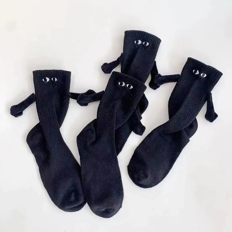 Gluschwein - Lustige magnetische Socken schwarz