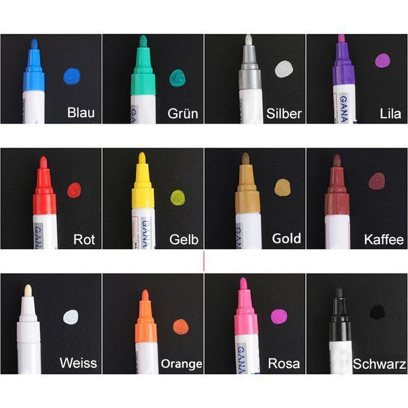 Gluschwein - Wasserfester Reifenlackierstift