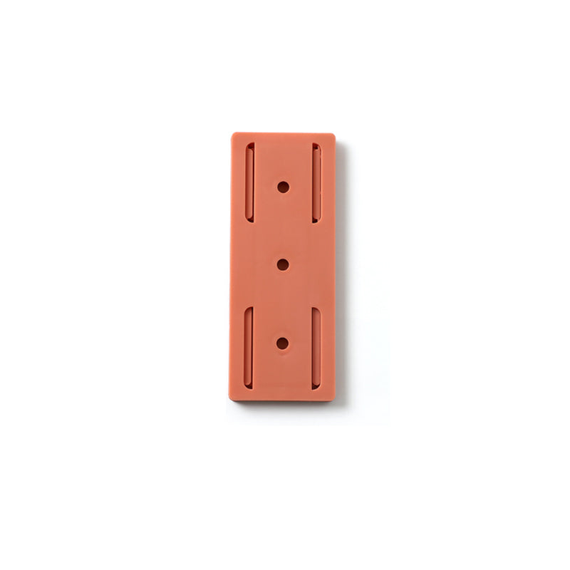 Gluschwein - Selbstklebender Stanzfreier Sockelhalter Orange