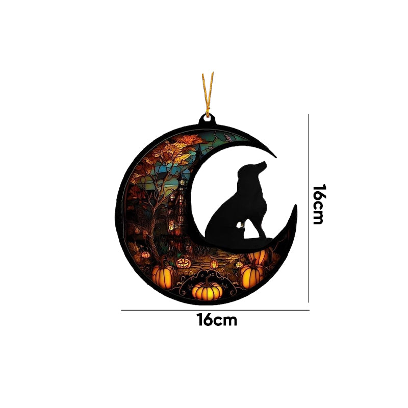 Gluschwein - Tier auf dem Mondornament