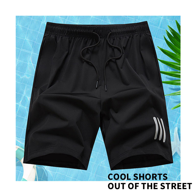 Gluschwein - Sommerliche elastische Sportshorts