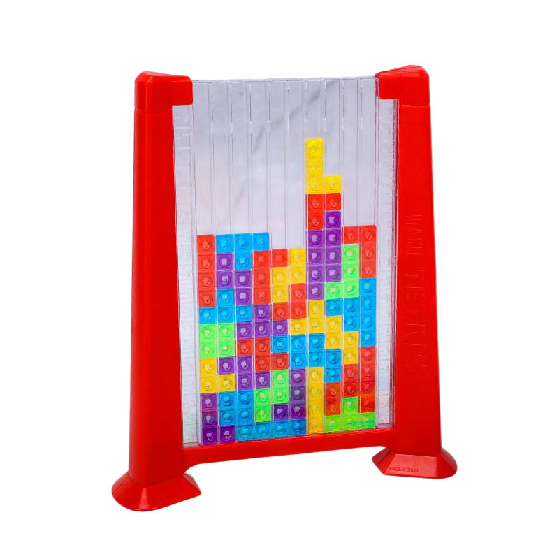 Gluschwein - Tetris Lernspielzeug für Kinder rot
