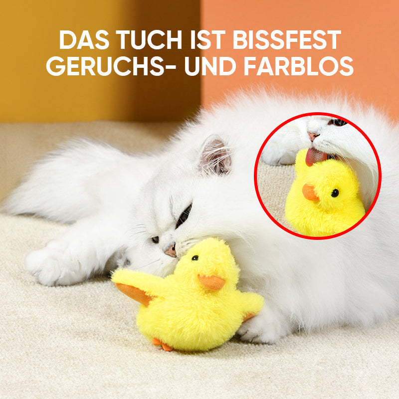 Gluschwein - Gelbes Entenspielzeug für Katze