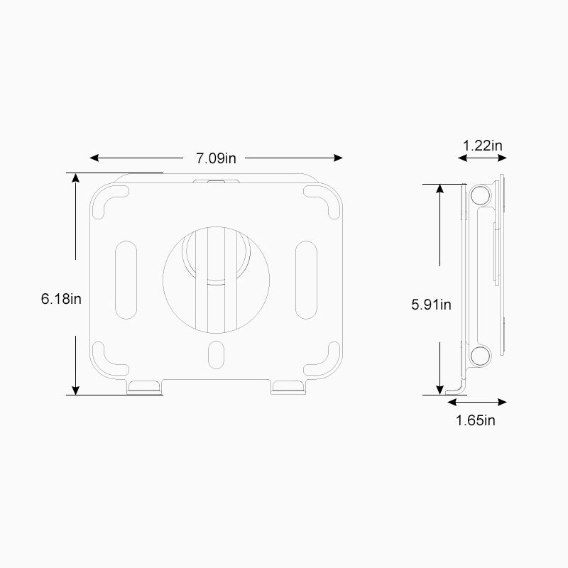Gluschwein - 360° drehbarer Laptophalter