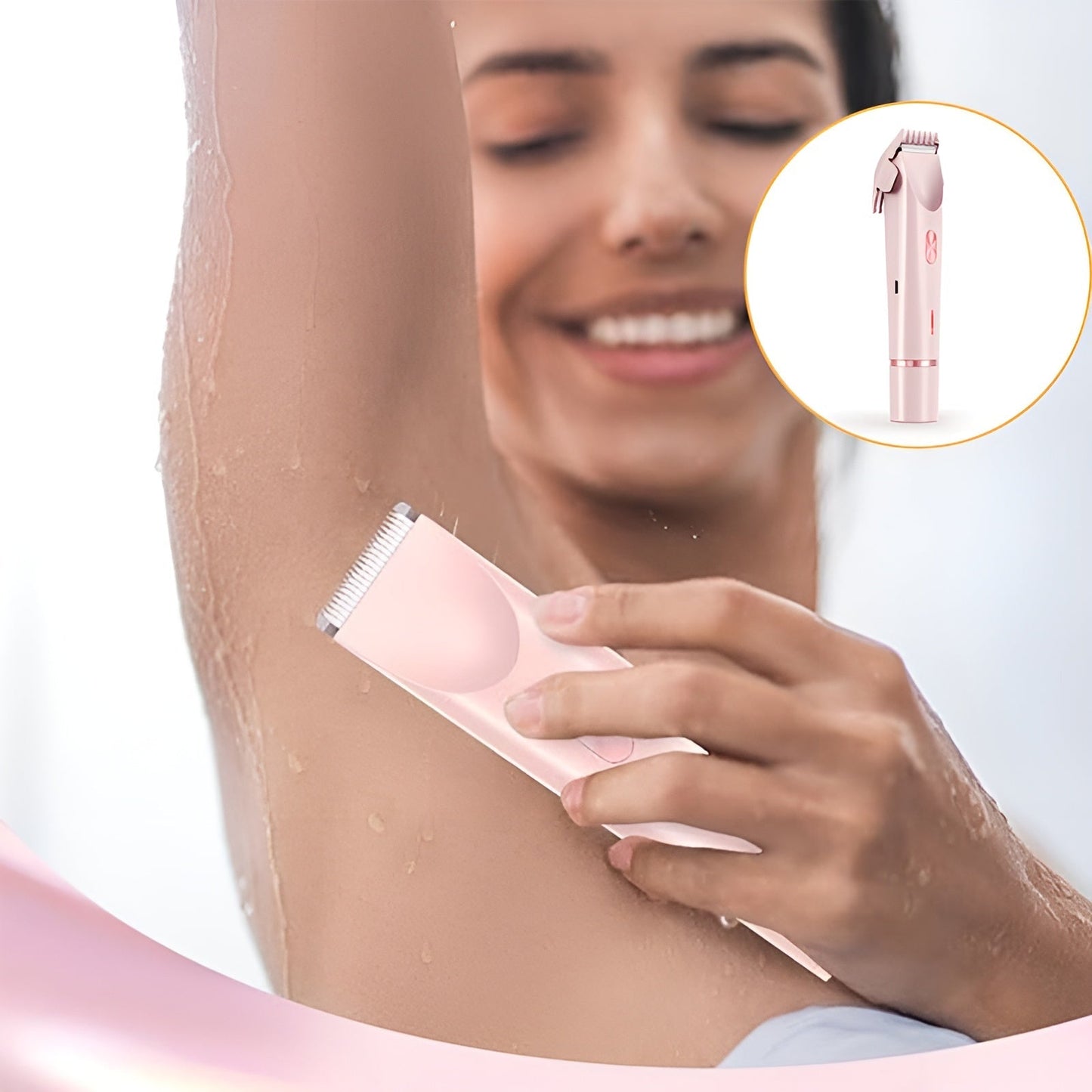 PerfektTrim - Doppelkopf-Haarschneider für Frauen | 50% RABATT