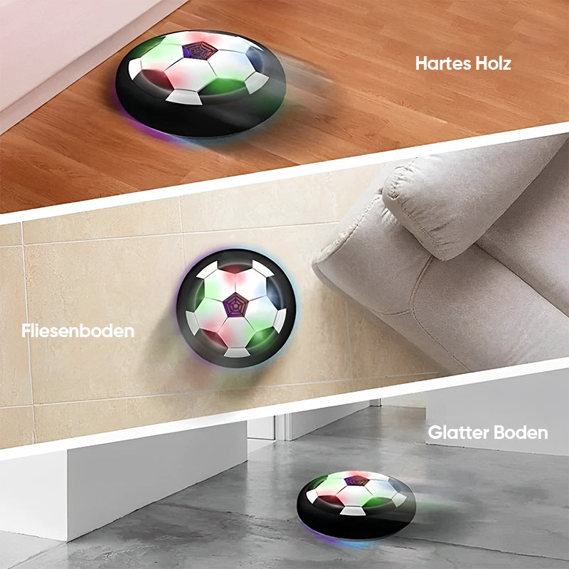 Gluschwein - Hallenfußball mit LED-Leuchten