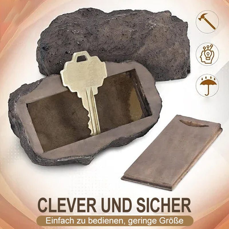 Gluschwein - Kreativer Schlüsselkasten in Steinform