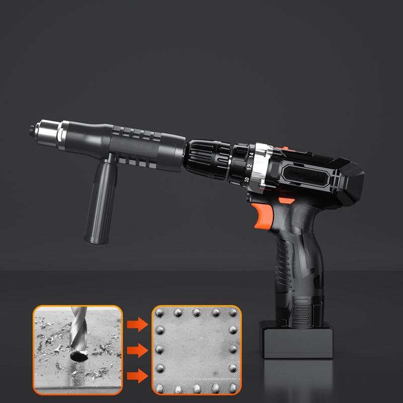 Gluschwein - Professionelles Nietpistolen-Adapter-Kit 🛠Mit 4 Stk. Verschiedene Düsenschrauben