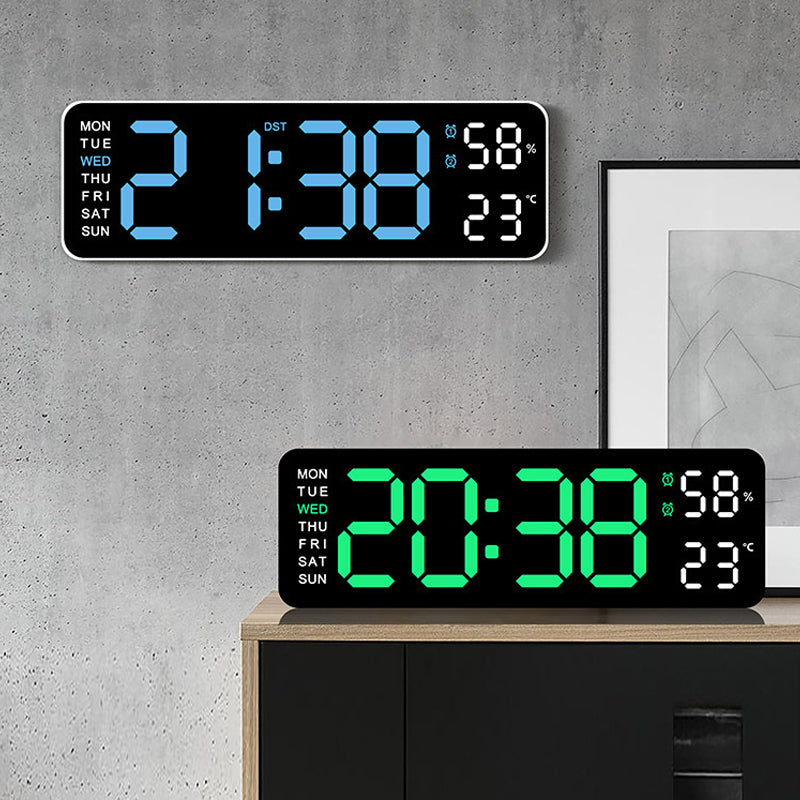 Gluschwein - Digitale Wanduhr mit großer Anzeige