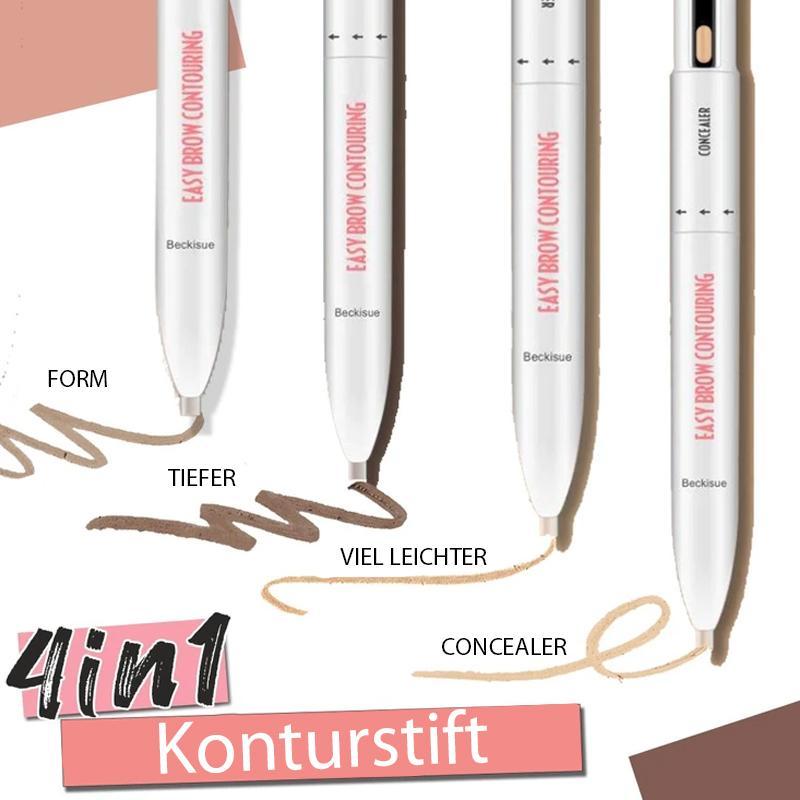 Gluschwein - 4-in-1-Augenbrauenkontur und Markierungsstift