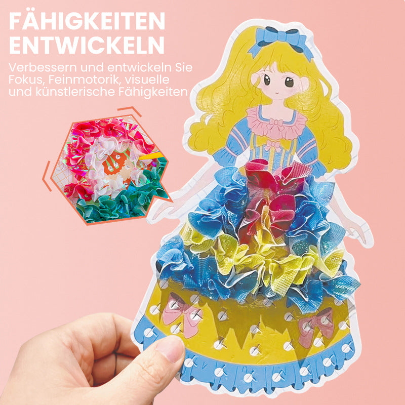 Rêve d’enfance sans fin peint à la main