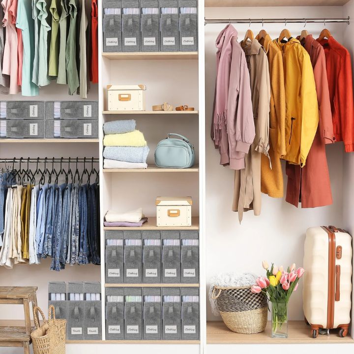 ClothingBox - Faltbare Kleiderschrank-Aufbewahrungsboxen