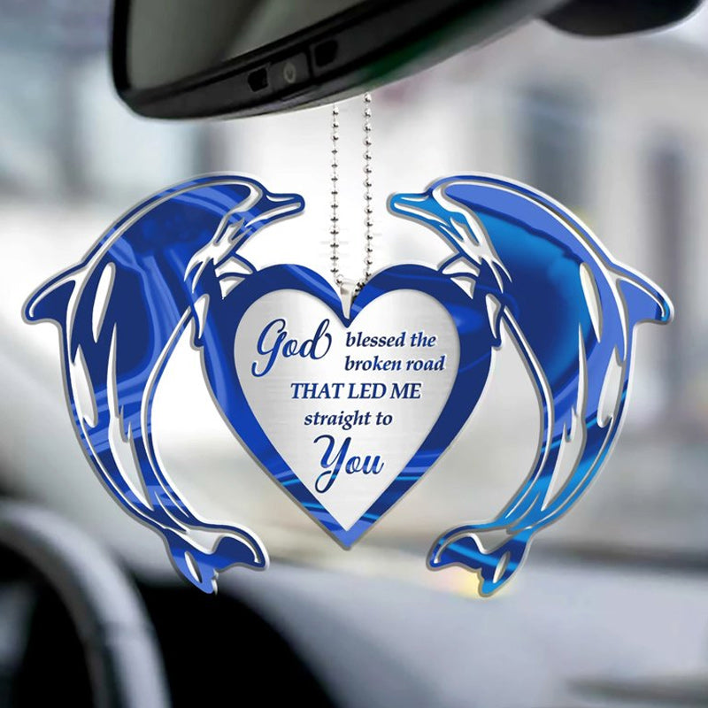 Gluschwein - Auto Patio Acryl Anhänger Charms