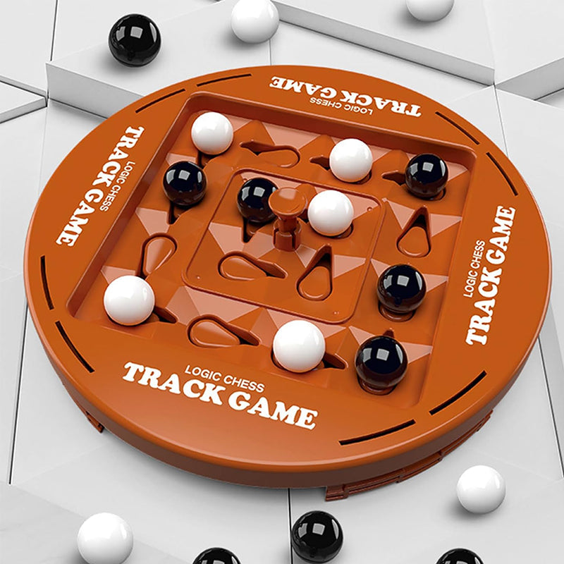 Juego de mesa educativo de lógica orbital.