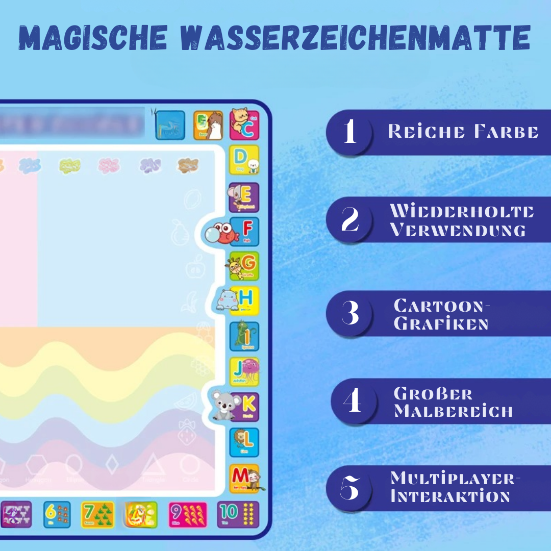 MagicCanvas | Tapete para pintar con agua