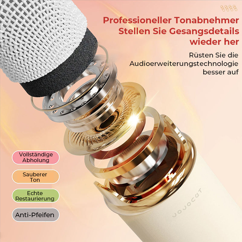Haut-parleur Bluetooth portable avec microphone sans fil