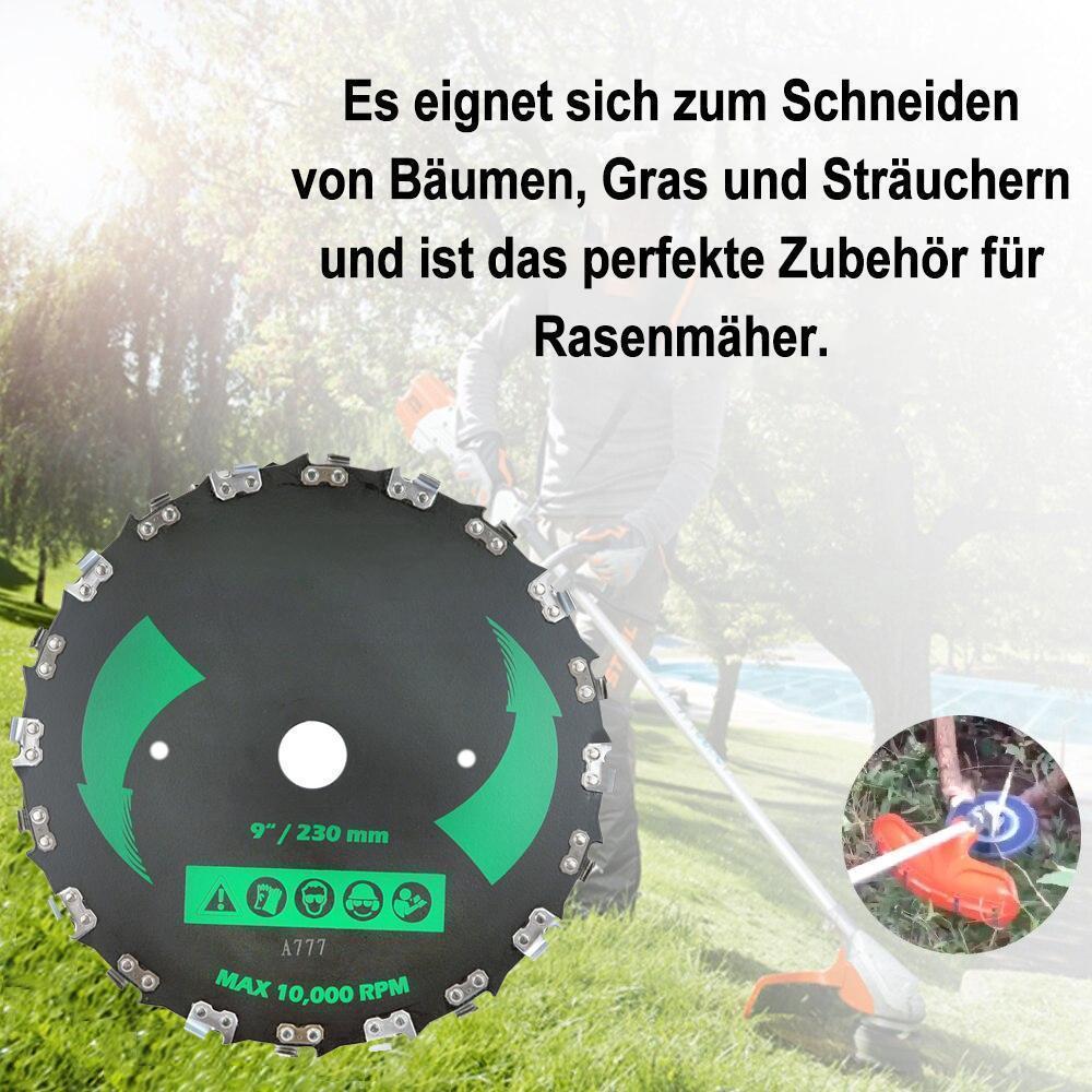 Gluschwein - Hochleistungs Rasenschneider Kettensäge Zähne