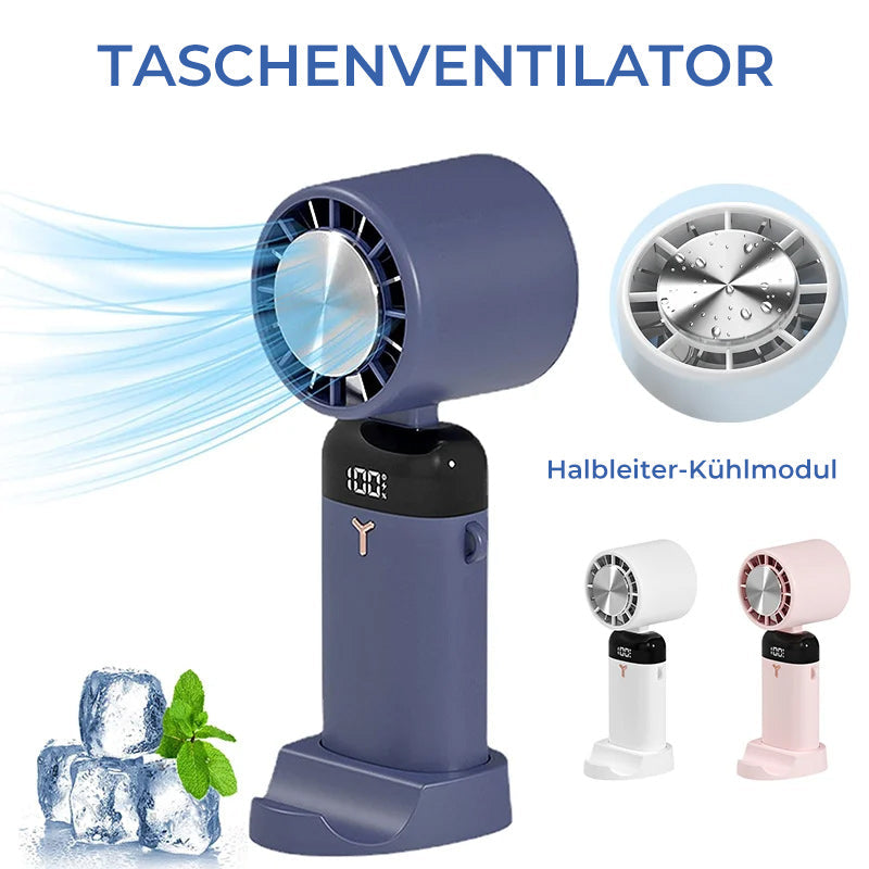 Gluschwein - Tragbarer elektrischer Handventilator