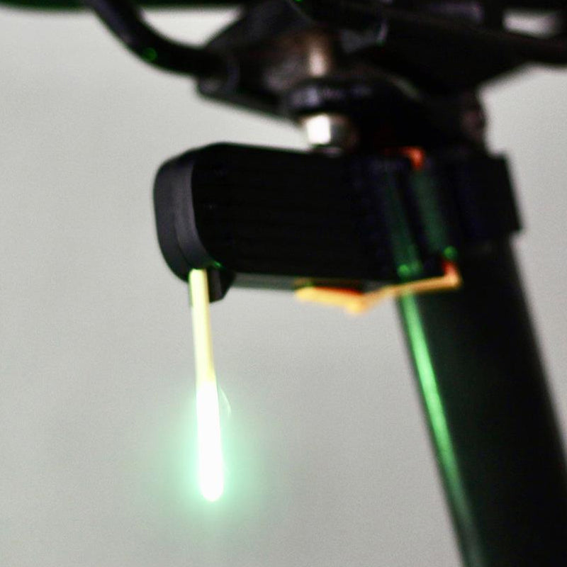 Gluschwein - LED-Fahrradrücklicht Grün
