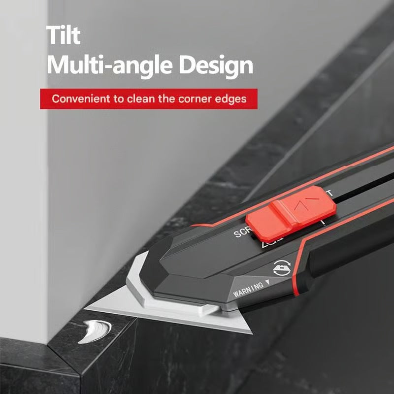 OptiKnive - Navaja multiusos 2 en 1: corta y raspa en una sola herramienta