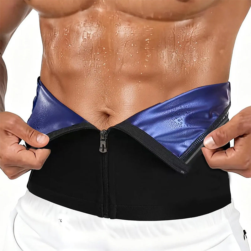 🏃♂️ LIMITED-TIME 50% RABATT! ✨ Taillentrainer-Schweißgürtel für Männer – Kompression, Schlank ✨