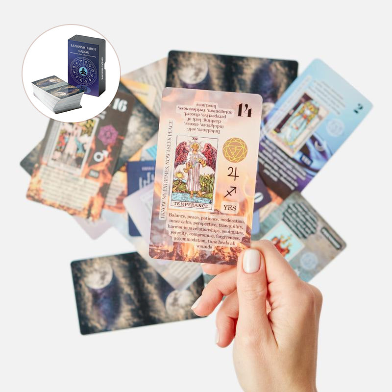 Apprendre un jeu de cartes de tarot avec des significations