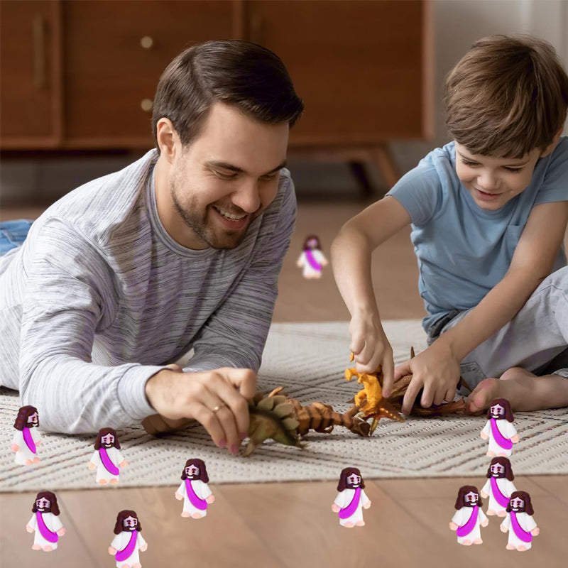 Gluschwein - Mini Jesus Figur Ostern Dekorationen