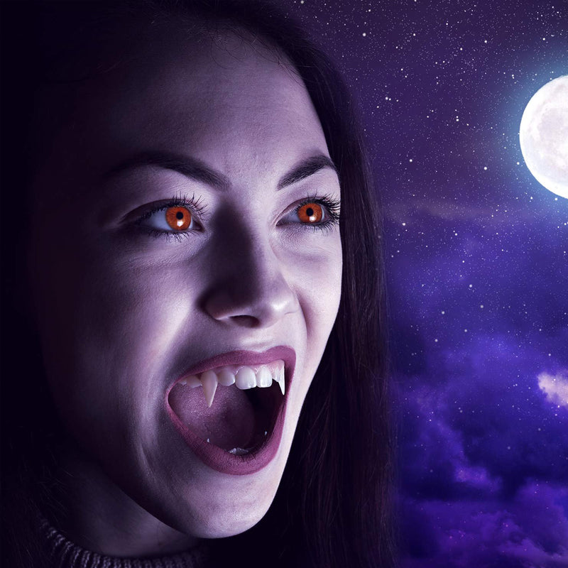 Gluschwein - Einziehbare Vampirzähne
