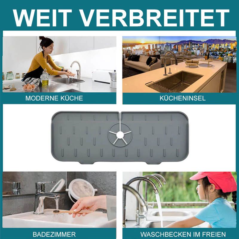 Gluschwein - Silikon Wasserhahn Griff Tropffänger Ablage