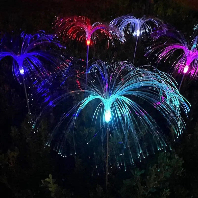 JespulaLight - Garten-Solar-Feuerwerkslampe – Leuchtet wie eine schwebende Qualle