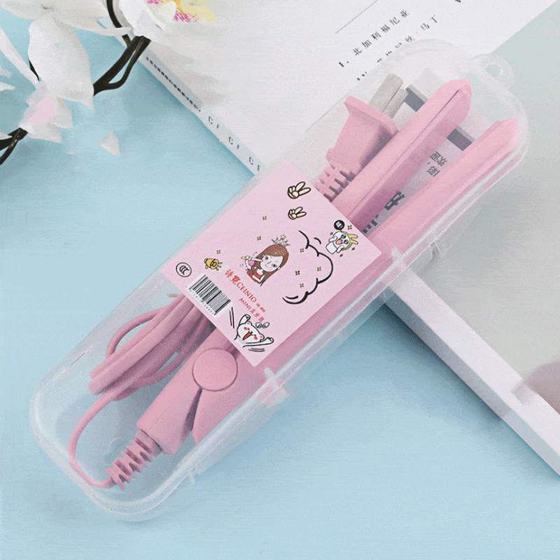 Gluschwein - Mini-Lockenwickler aus Keramik Rosa(Europa)