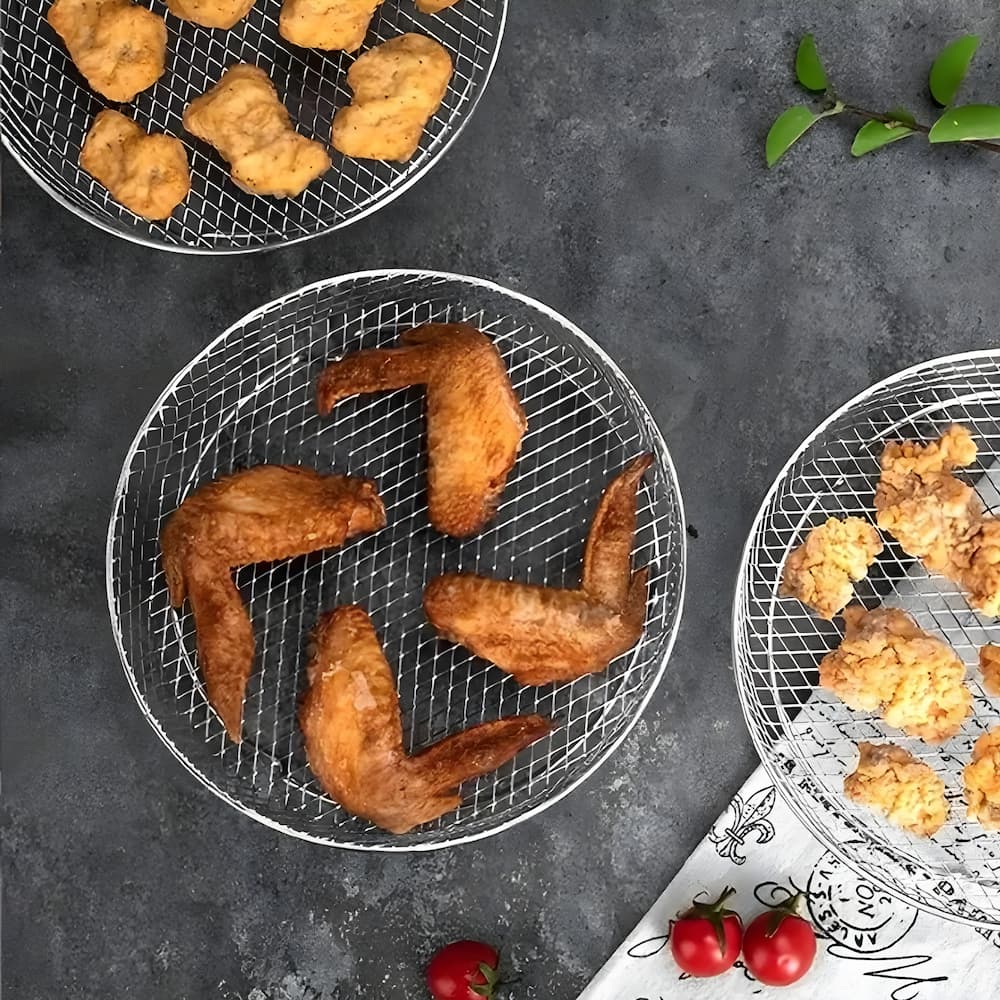 AirTray - Paniers empilables pour friteuses à air