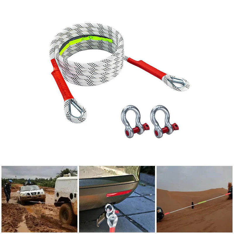 Corde de remorque d'urgence