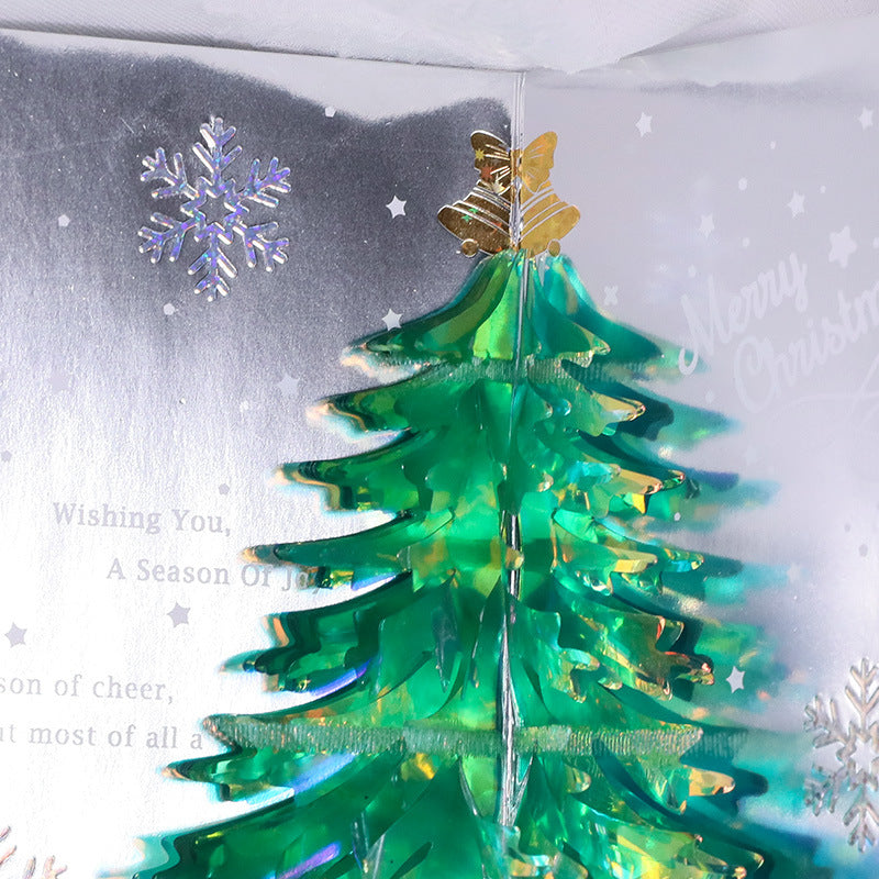🎅(Früher Weihnachtsverkauf)Handgemachte 3D-Weihnachtsgrußkarte