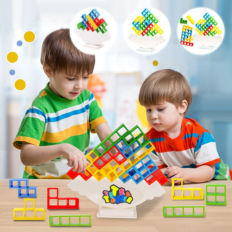 Gluschwein - 🔥👨👩👧👦Schaukelstapel hoch Kinder-Balance-Spielzeug