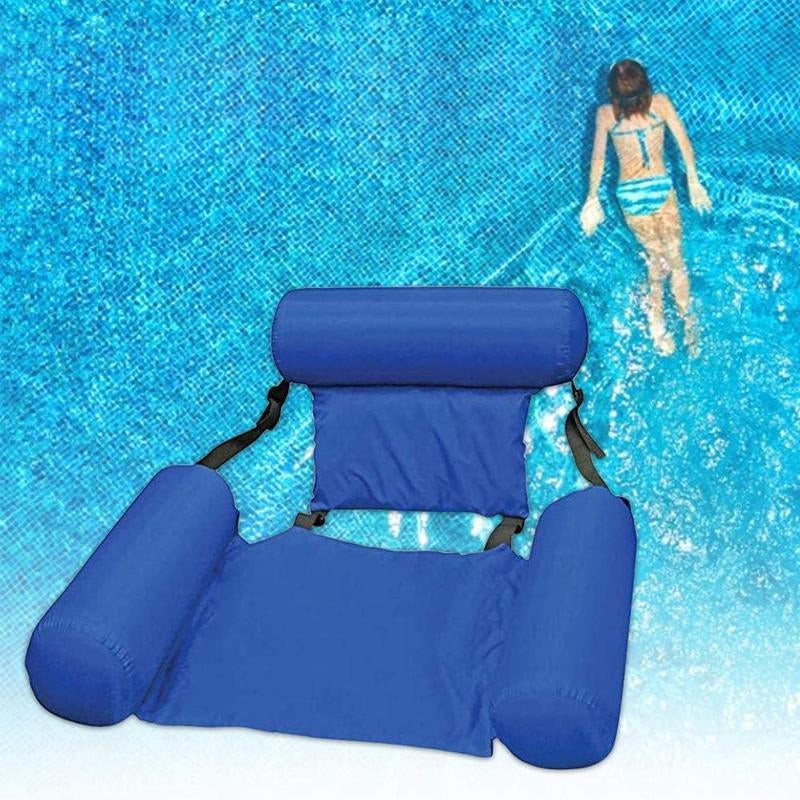 Gluschwein - Schwimmbett und Liegestuhl