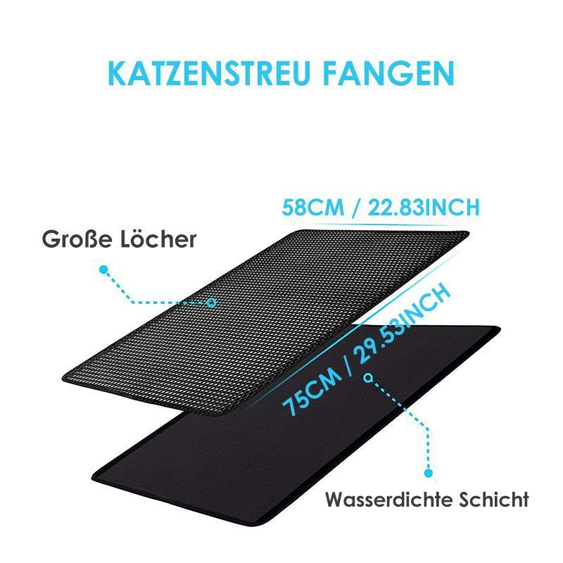 Gluschwein - Rutschfeste Katzenstreumatte