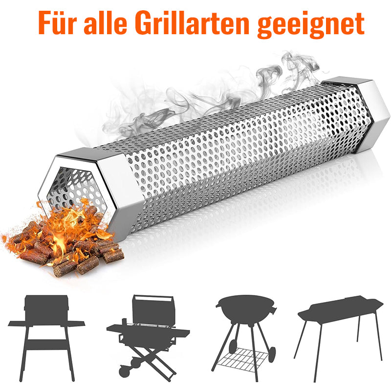 Gluschwein - Pellet-Räucherrohre für alle Grills oder Räuchergeräte